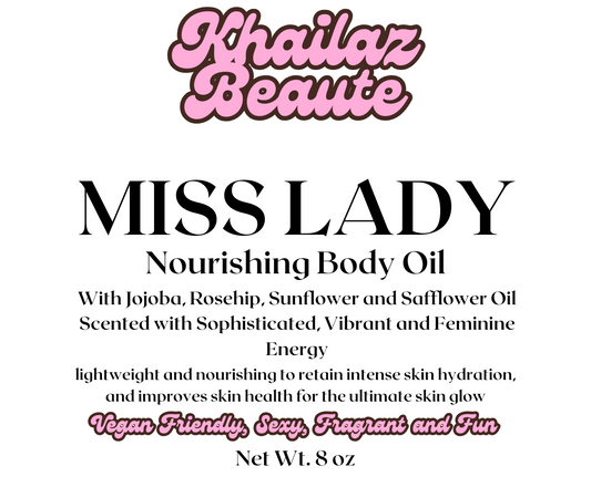 MISS LADY Nourishing Body Oil